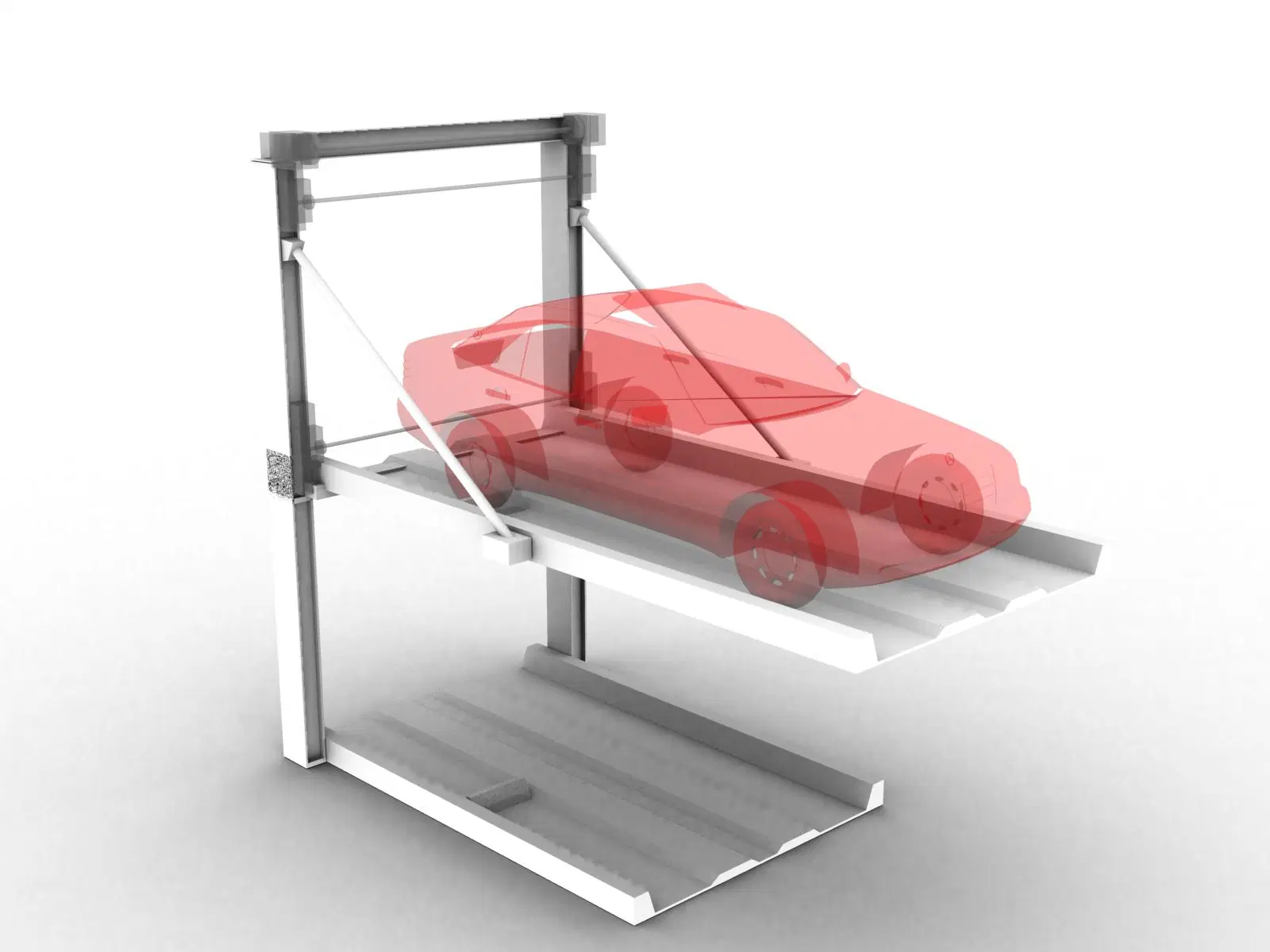 Sistema de Estacionamento Edunburgh Car para Lojas de carros / Shopping Mall / Hospital / Projetos públicos