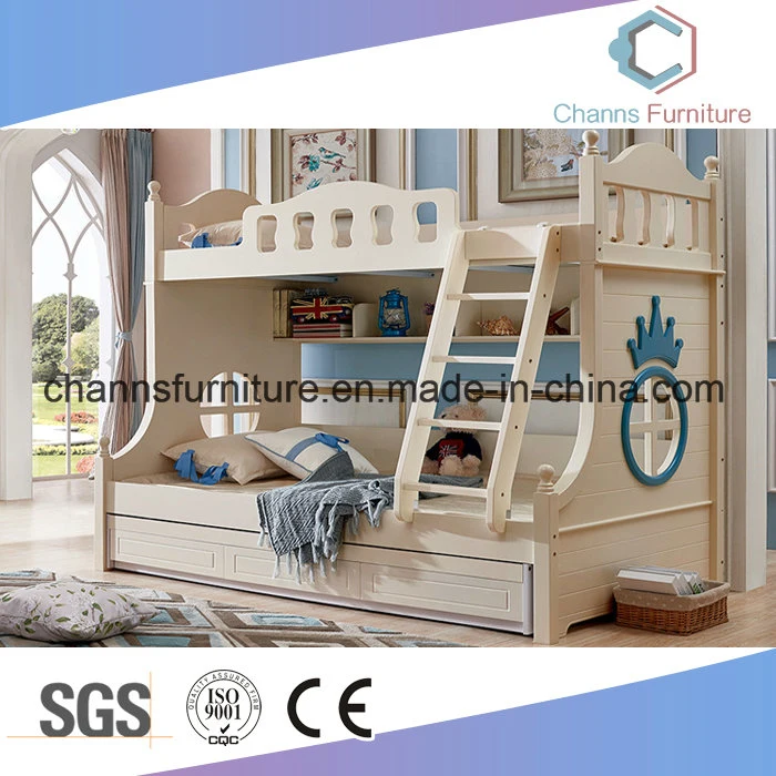 Factory Price Wooden School Furniture Bed for Kids (CAS-BF1720)