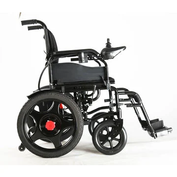 Manufacture Easy Folding Economic Electric Wheelchair