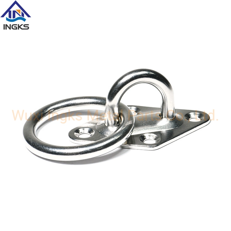 Customized Size O Ring Stainless Steel High Strength Sunshade Sail Kayak Accessories O Ring with Base