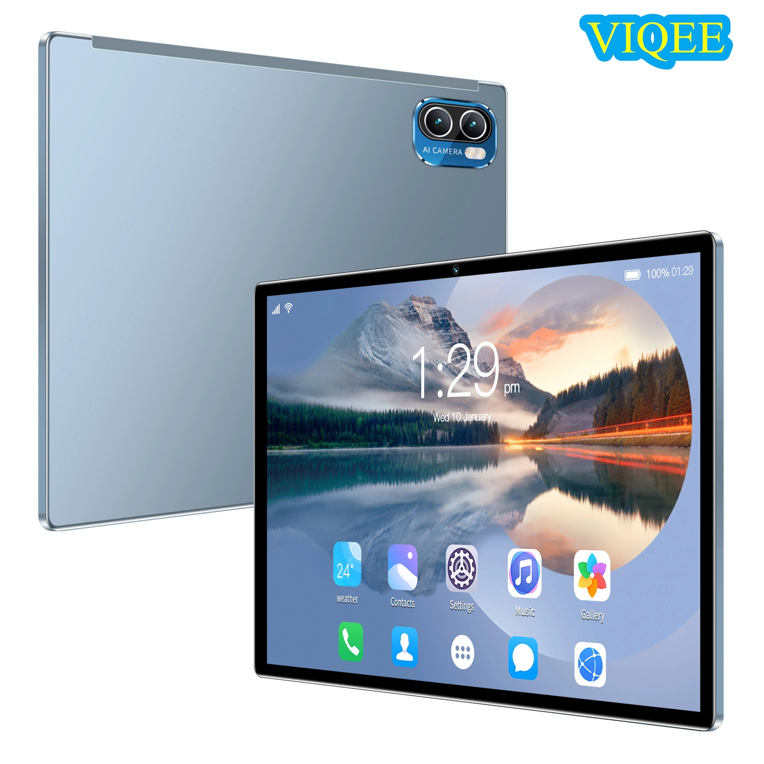 Hot Foreign Trade Nuevo producto de Viqee, nuevo Tablet PC Modelo 10-inch X5PRO Octa-Core Dual SIM, Android System PC Tablet. OEM/ODM mayorista.