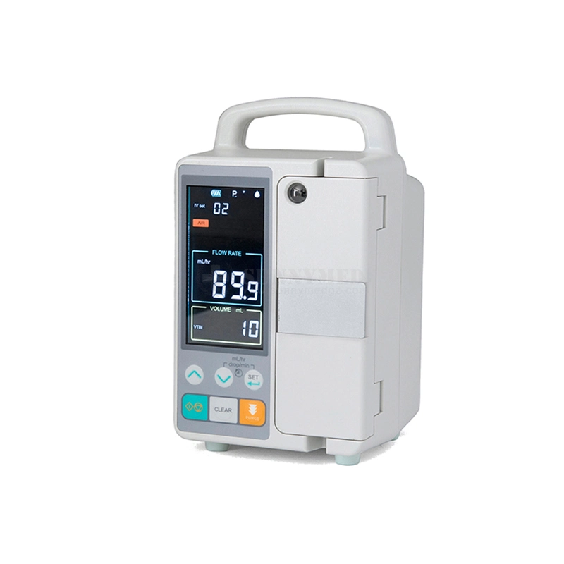 Sy-G076-2 Hospital único canal Electric instrumento médico Precio de la bomba de infusión