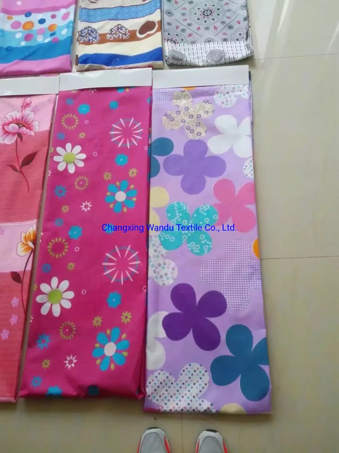 Changxing Wandu Exportação de têxteis e de boa qualidade e preço baixo do poliéster