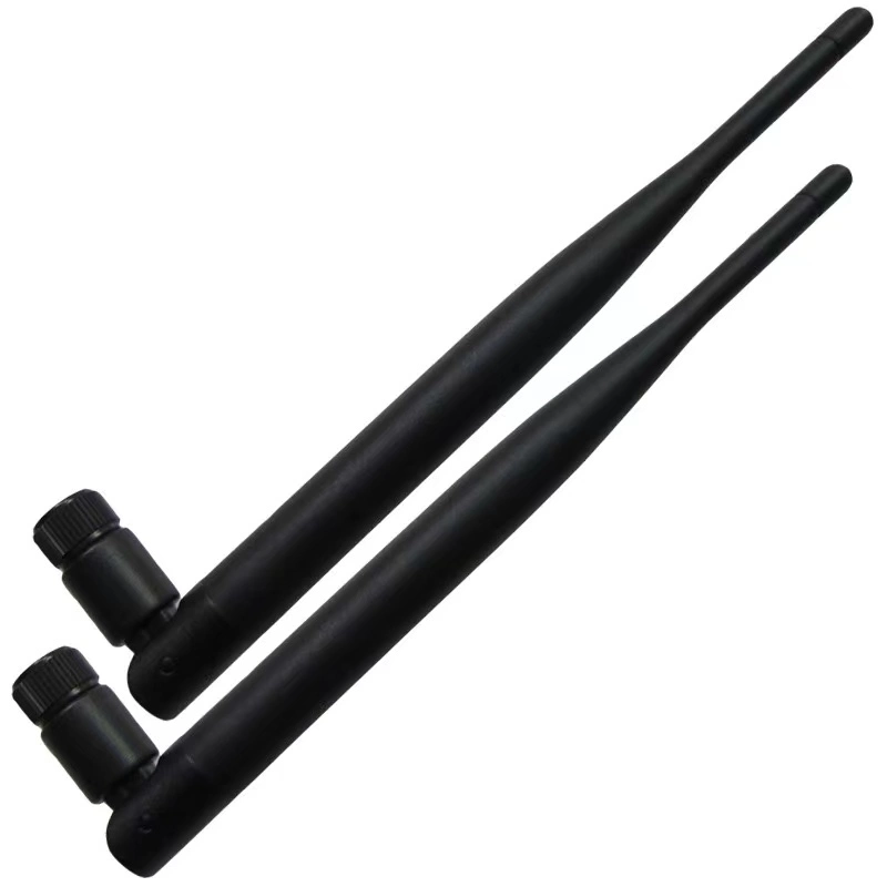 2.4/5.8g Dual Band WiFi Router Antenna 5dB High Gain Omnidirectional Rubber Bar Antenna GPRS Antenna