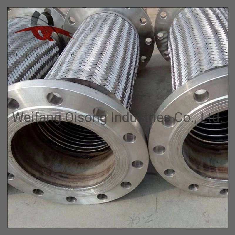 [Qisong] High Pressure Stainless Steel Flexible Pipes with Flanges