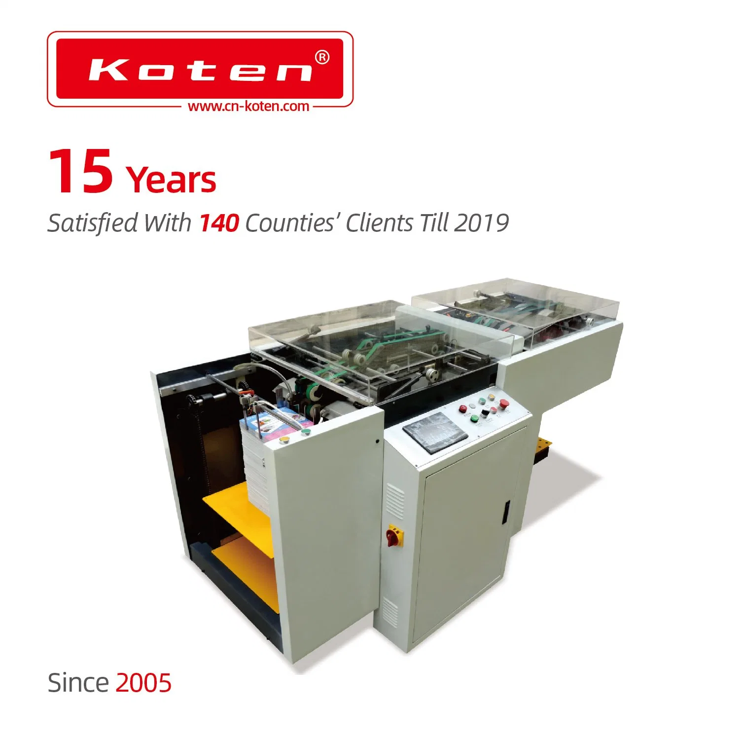 Multi Holes CE Approved Koten Strong Export Wooden Case. Drilling Paper Punching Machine