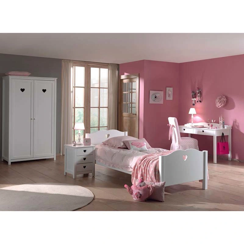 Chinese New Design Wooden Home Furniture Children Bedroom Bed Furniture