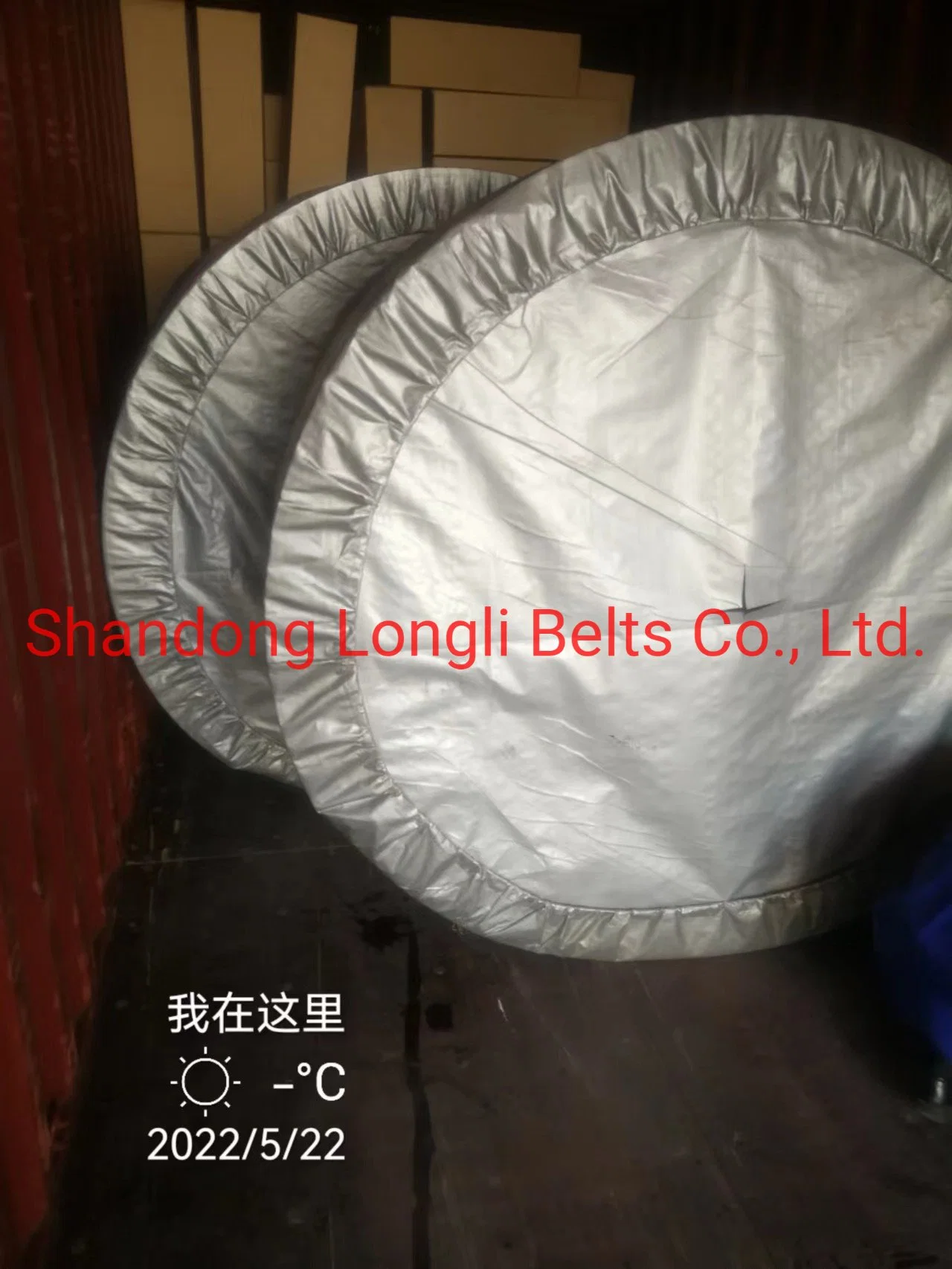 Ep Fabric Wear Resistant Rubber Conveyor Belt for Stone Crusher