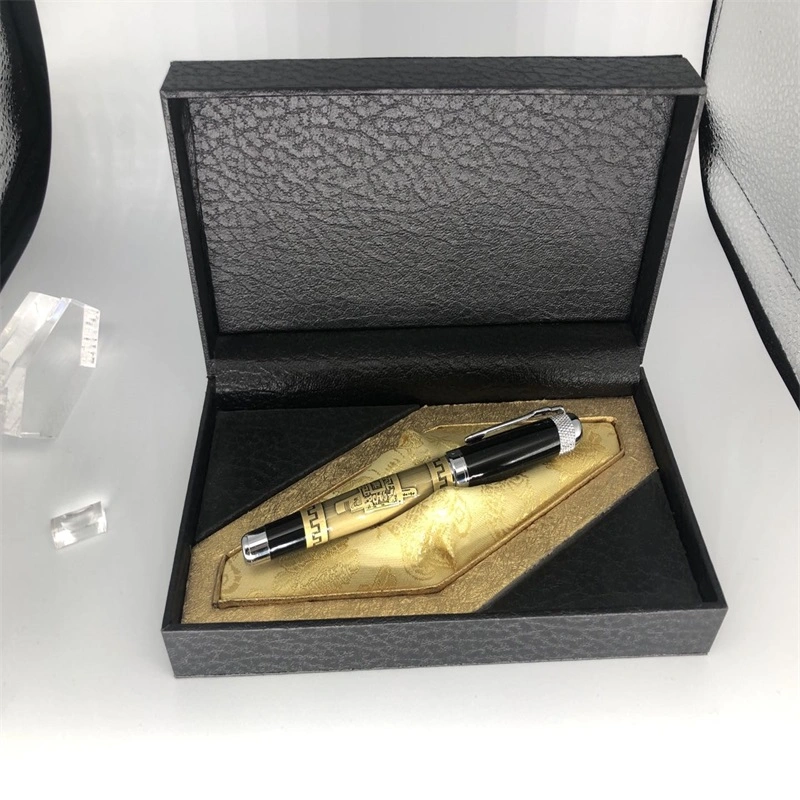 China Apple Bic Lápis Grosso Cristal Swarovski por grosso de bambu de fantasia em toras de madeira Custom Esferográfica