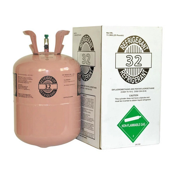 Precio de fábrica 10kg cilindro desechable de gas refrigerante R32