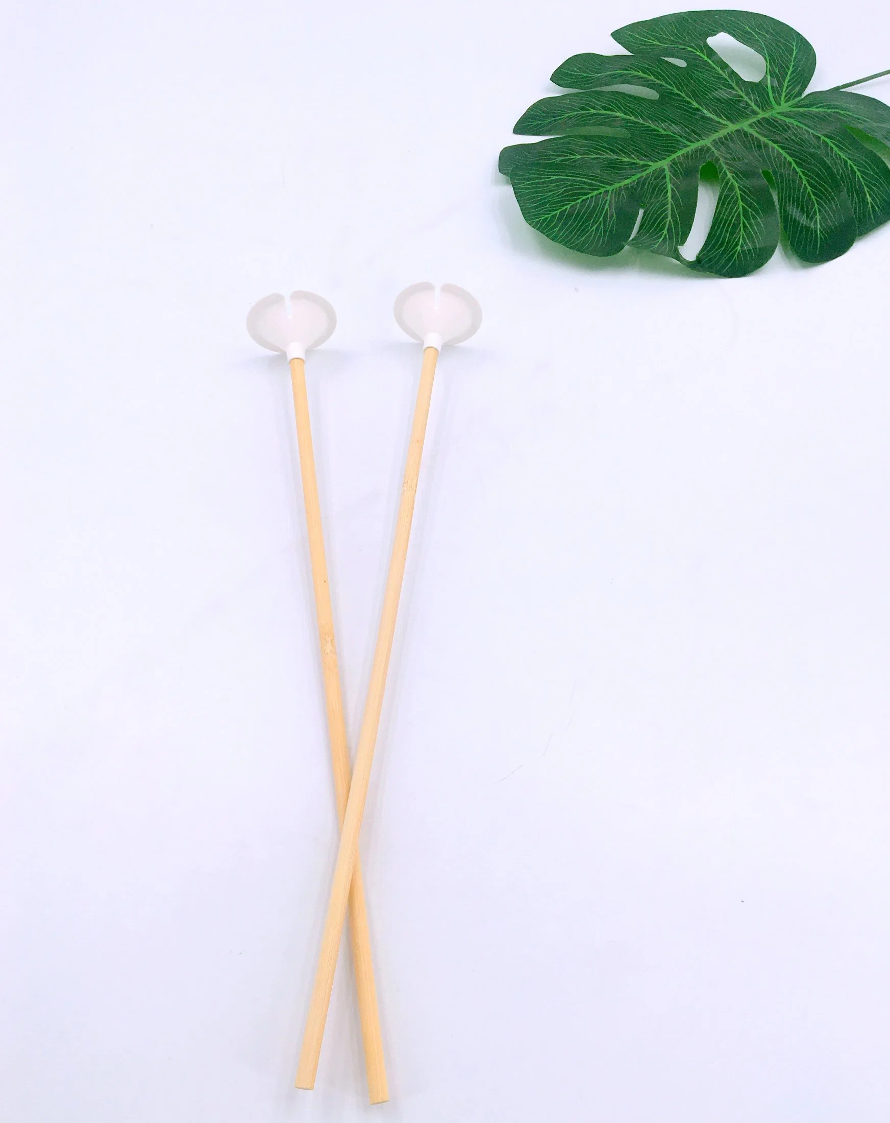 Eco-Friendly Biodegradable Bamboo Balloon Stick with Paper Cup