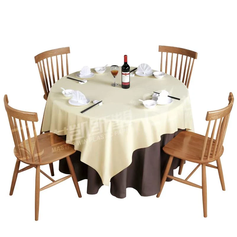 Hotel Chain Restaurant Crayfish Disposable Table Cloth Stone Cream Waterproof Environmental Protection Platform Cloth Manufacturers Wholesale/Supplier