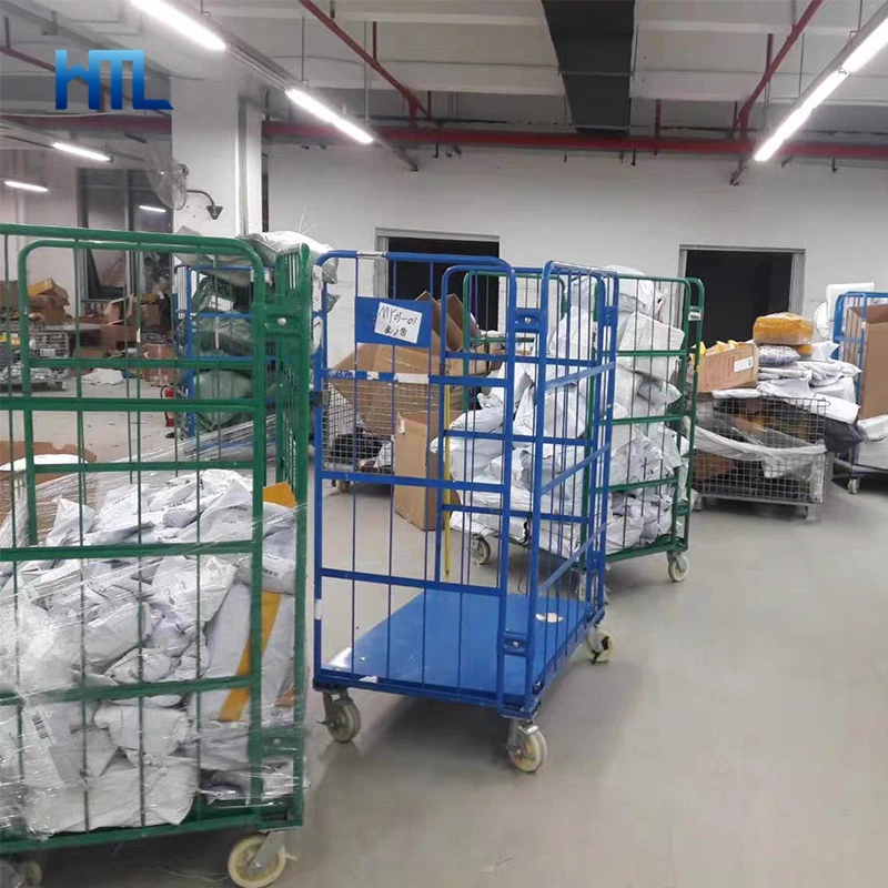 Wholesale/Supplier Welded Industrial Logistic Equipment Durable Wire Mesh Roll Cage