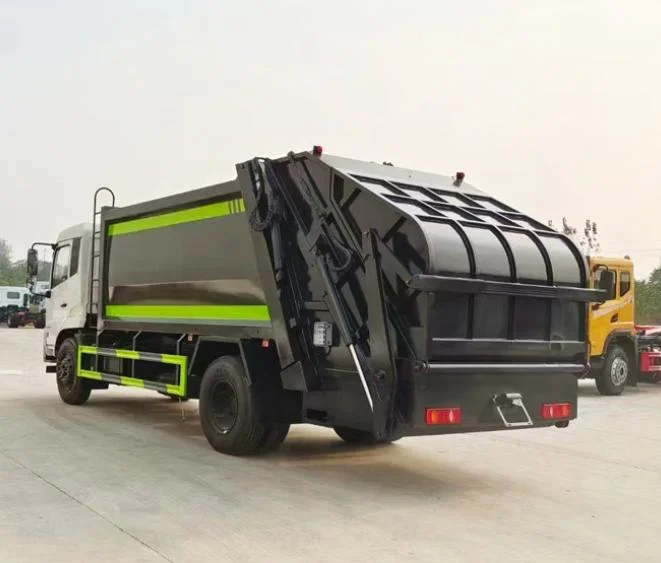 شاحنة النفايات Sinotruk HOWO 6X4 شاحنة النفايات مضغوطة للخدمة الشاقة بقدرة 30 طنًا خلفية ضاغط شاحنة النفايات اللودر ضاغط شاحنة النفايات ضاغط Dongfeng