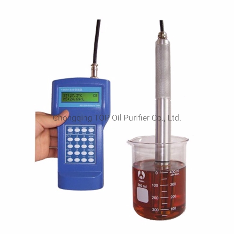 Portable Handheld Crude Oil Lubricating Oil Moisture in Oil Meter