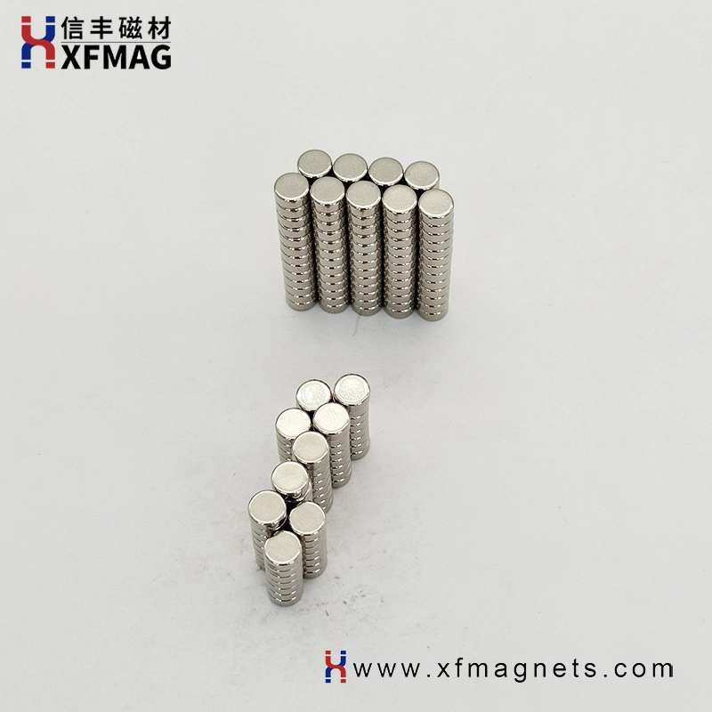 D10*3 Cylinder Magnetic Rare Earth Strong Permanent Nickel N35sh Neodymium NdFeB Magnet