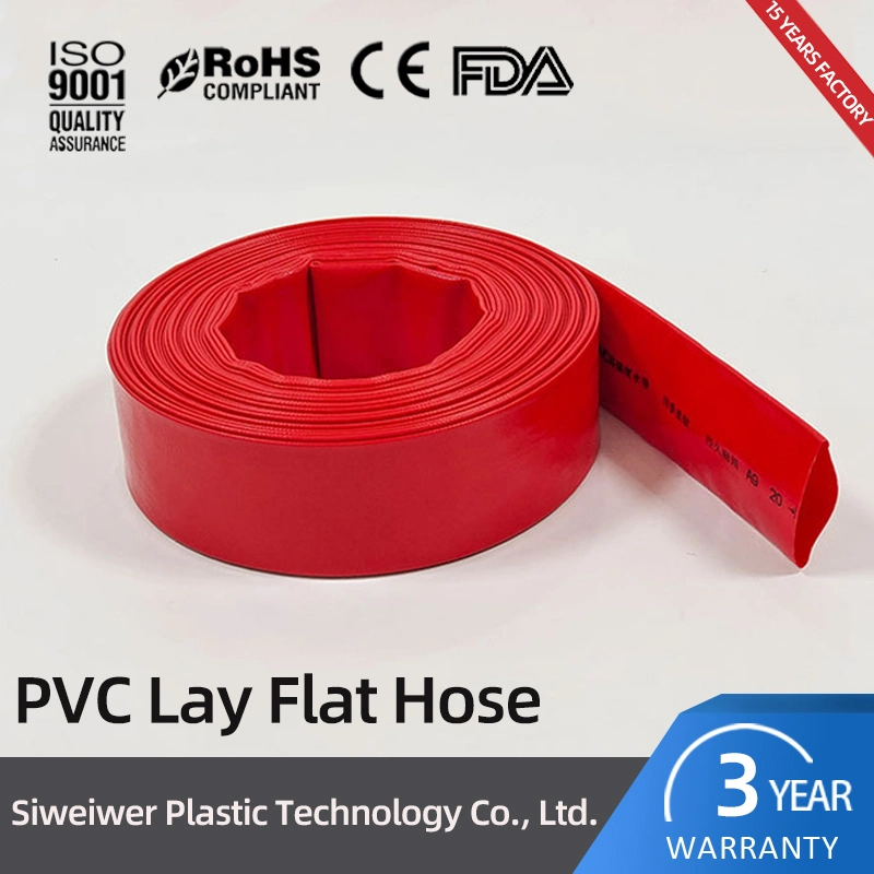 Free Sample Factory Price OEM PVC Irrigation Lay Flat Hose