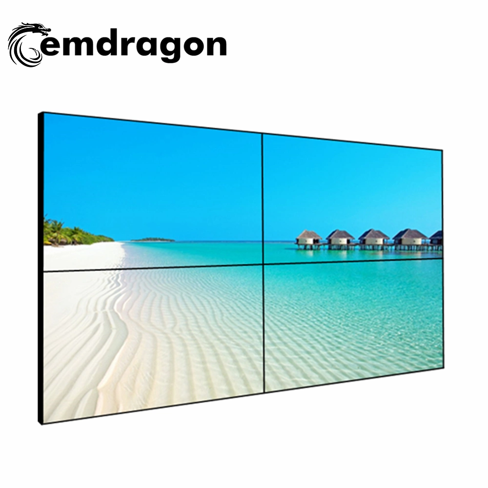 Indoor LED Display 46 Inch LCD Did Screen 2 X 2 Video Wall Ultra Narrow Bezel 3.5 mm Advertising LCD Advertising Display