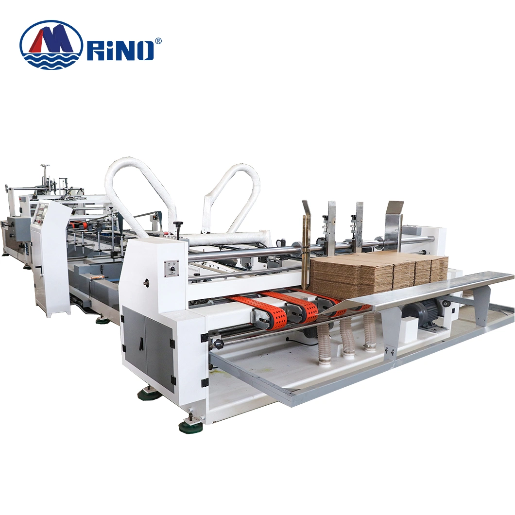 Hf-Ga 2800 Rino Wellpappe Papierfolder Gluer Maschine Kleben Maschine für RSC Karton Box