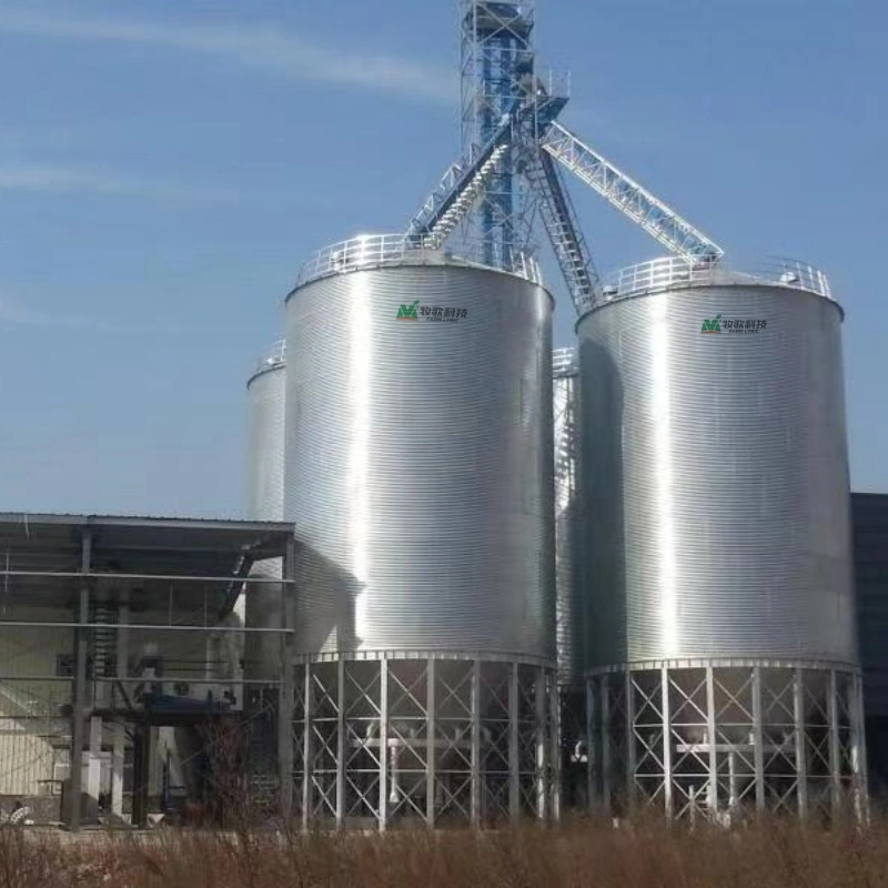 Kits de Silo de maíz de acero corrugado galvanizado para la venta