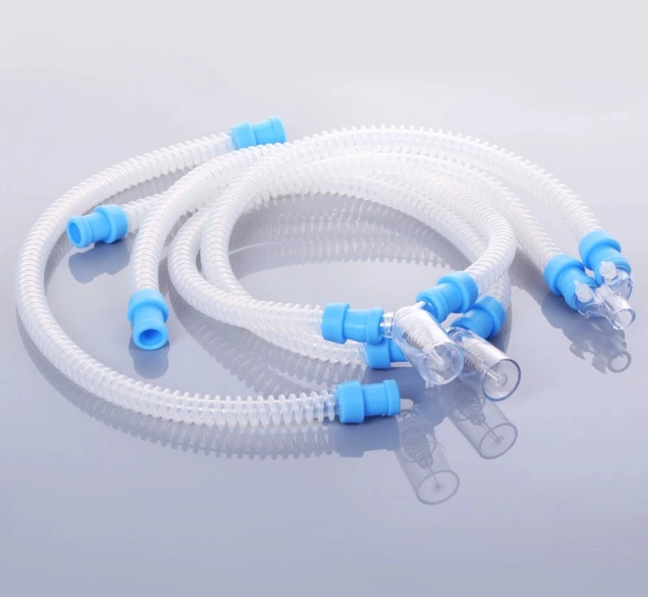 Reusable Silicone Ventilator Circuits Length Customized