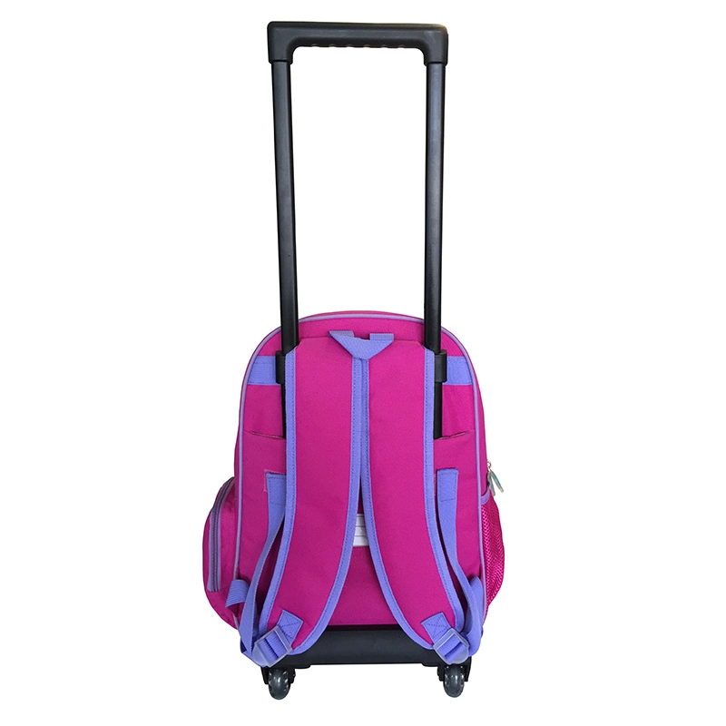 Kids School Bag Wheeled Backpack Trolley Bag Girl Lovely Bag