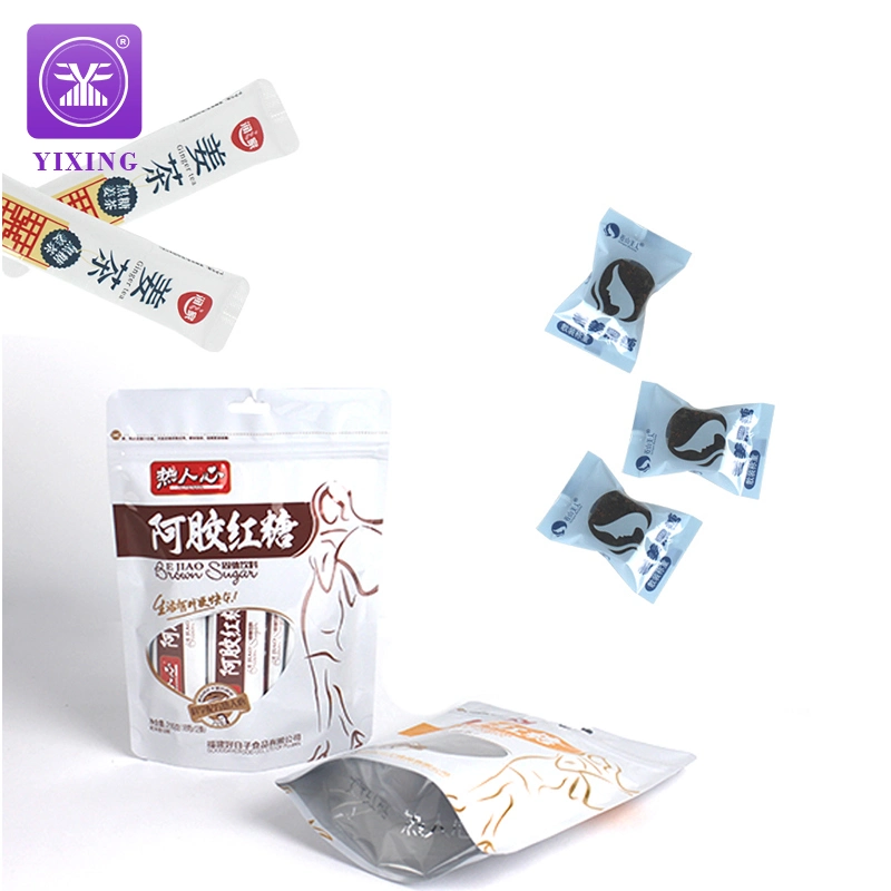 Automatic Food Grade Plastic Laminated Aluminum Foil Film for Candy Chocolate Packaging