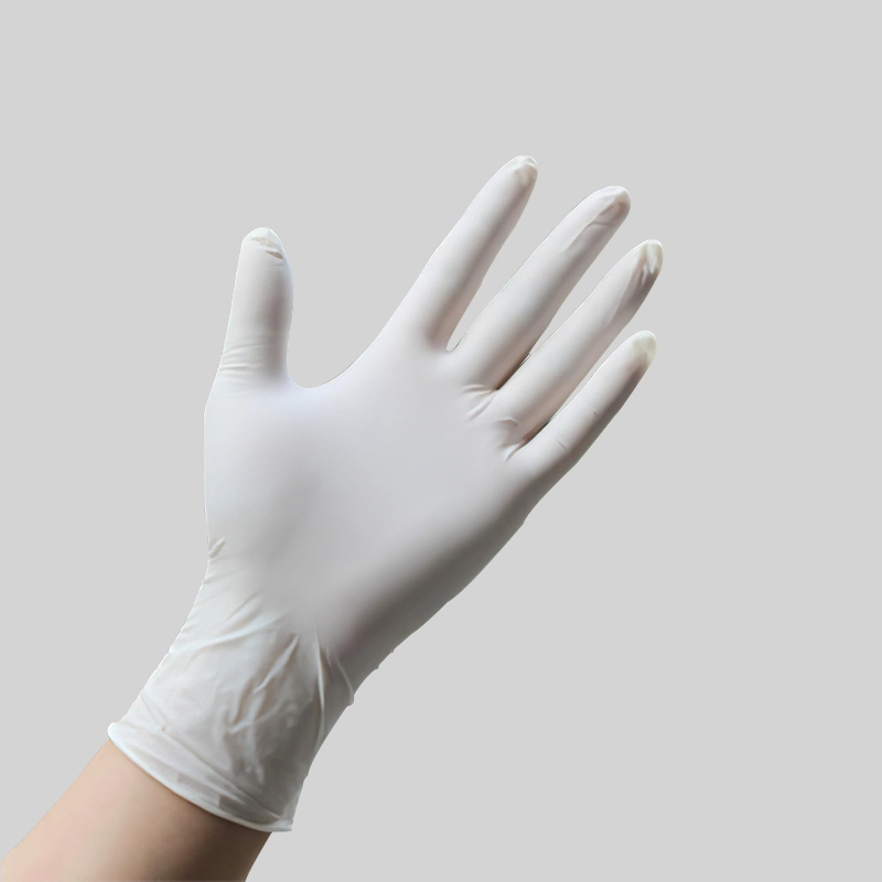 Los guantes quirúrgicos de látex sin polvo y polvo quirúrgico con tamaño ISO CE 6-9