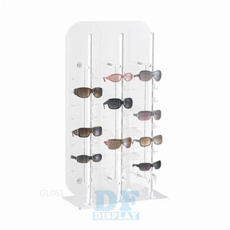 High quality/High cost performance  Customized Matte Eyewear Sunglasses Counter Display Acrylic Glasses Stand