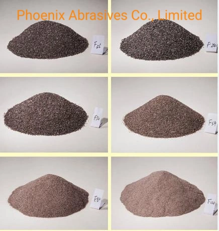 F16-F220 Brown Aluminum Oxide Abrasive Grains