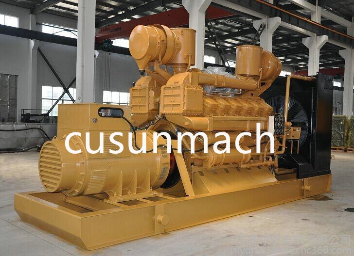 Jinan Engine Russia 400kw Natural Gas Engine Generator Set 400kw