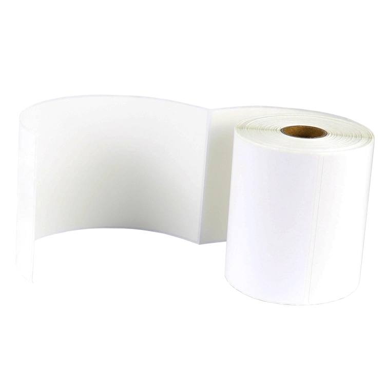 Paper Label Zebra Self Adhesive Thermal Paper Roll for Supermarket Thermal Printed Label