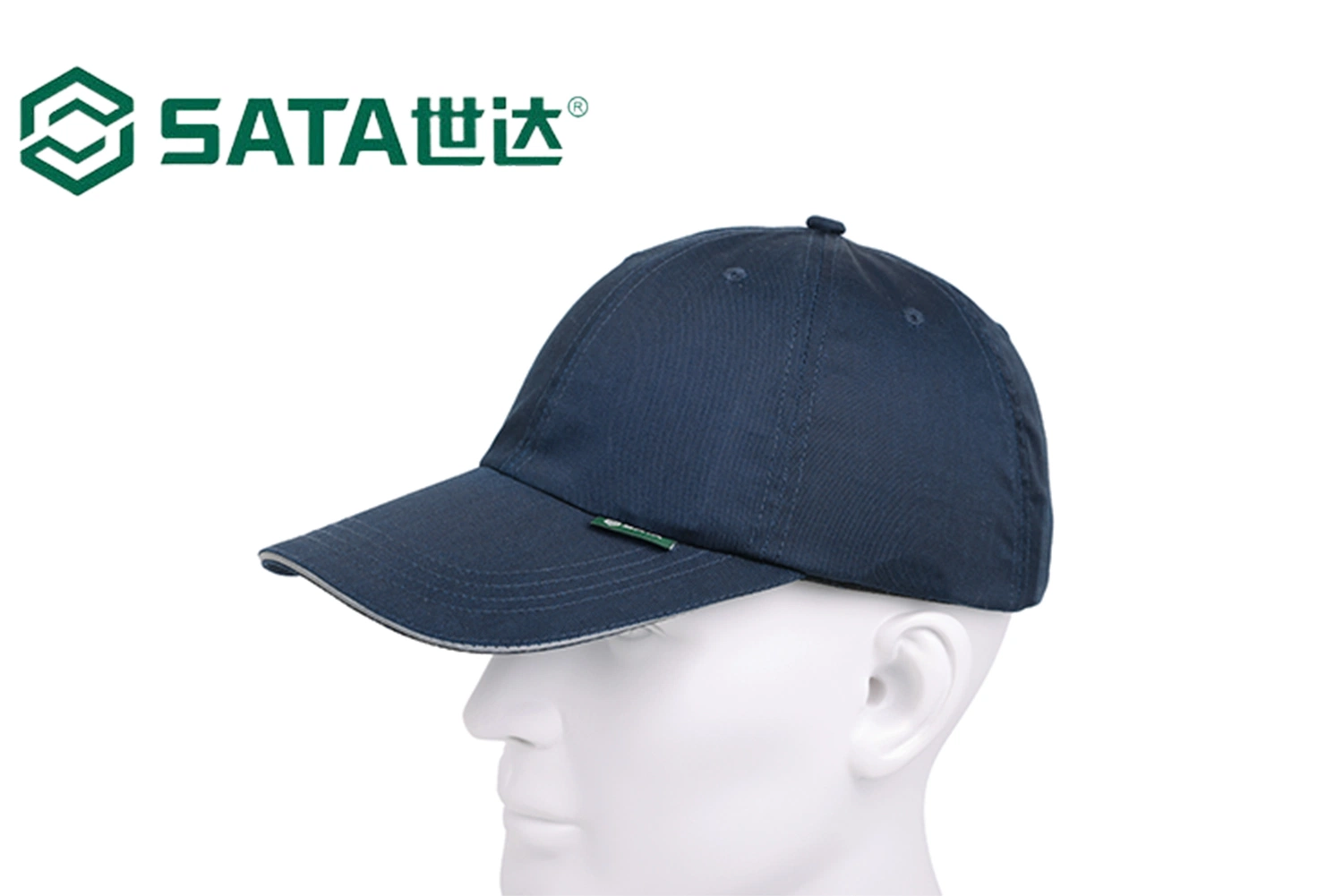 EPI SATA (groupe d'outils Apex) Intérieur en HDPE Casquette dure sécurité travail respirante sécurité anti-impact Casquette de protection légère et tendance décontractée