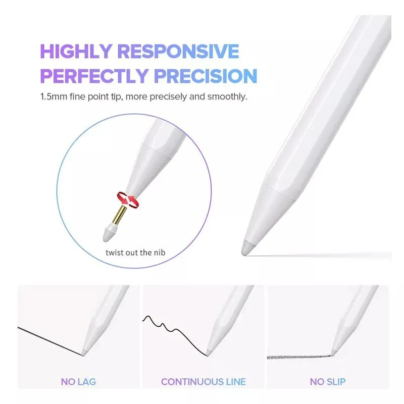 Capacitive Stylus Touch Screen Pen for Apple iPad PRO Air Mini Touch Pen (Z5)