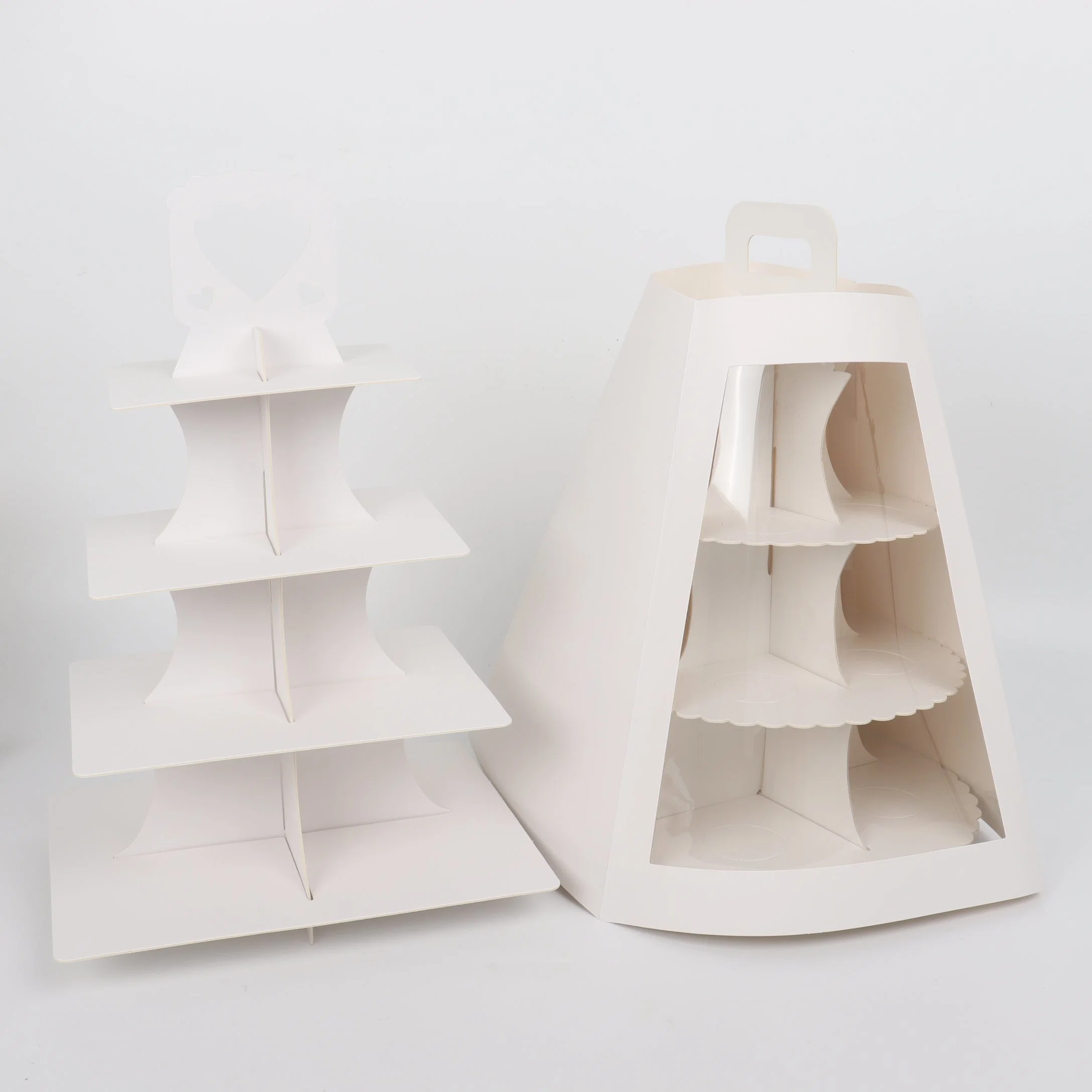 Manufacturer Designs Art Tower Pastry Packaging Boxes