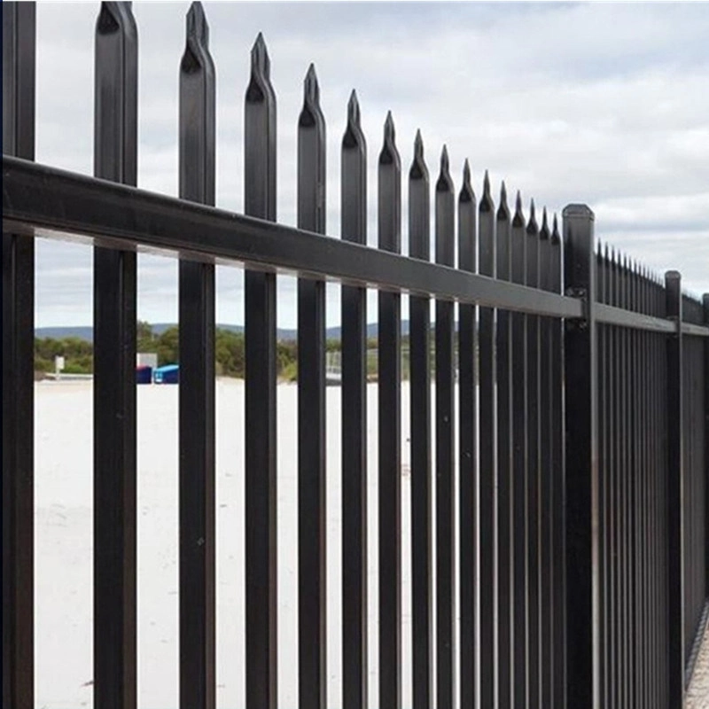 China Manufacturer Rack Steel Fencing Wrought Iron Fortresssheild Durable Steel Rackable Fence Width 90.5"