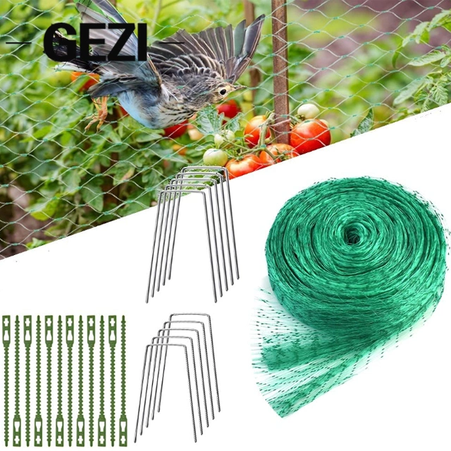 Garden Anti - Bird Net UV Heavy Duty Knotted Polyethylene Bird Netting