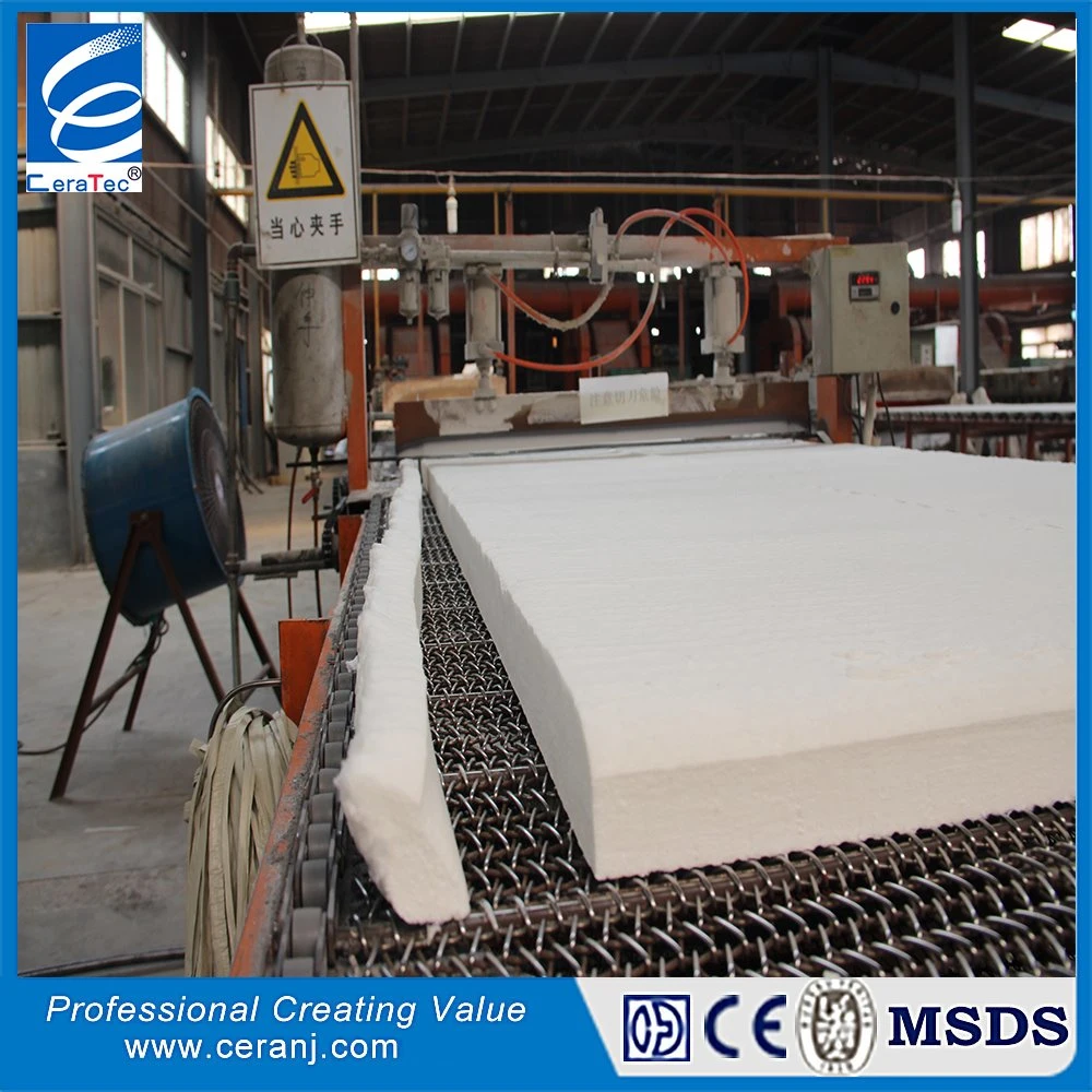 A proteção contra incêndio de manta de fibra cerâmica resistente ao calor