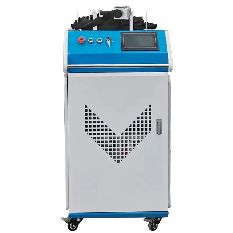 Máquina de limpeza a laser de 50 W, 150 W, 200 W, 300 W, para ferrugem Remoção/pintura/superfície de oxidação em moldes/navios/indústria petroquímica