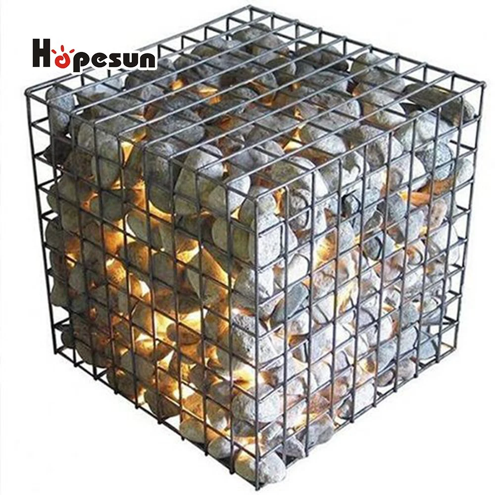 Venta caliente para la canasta de piedra Gabion Box galvanizado en caliente