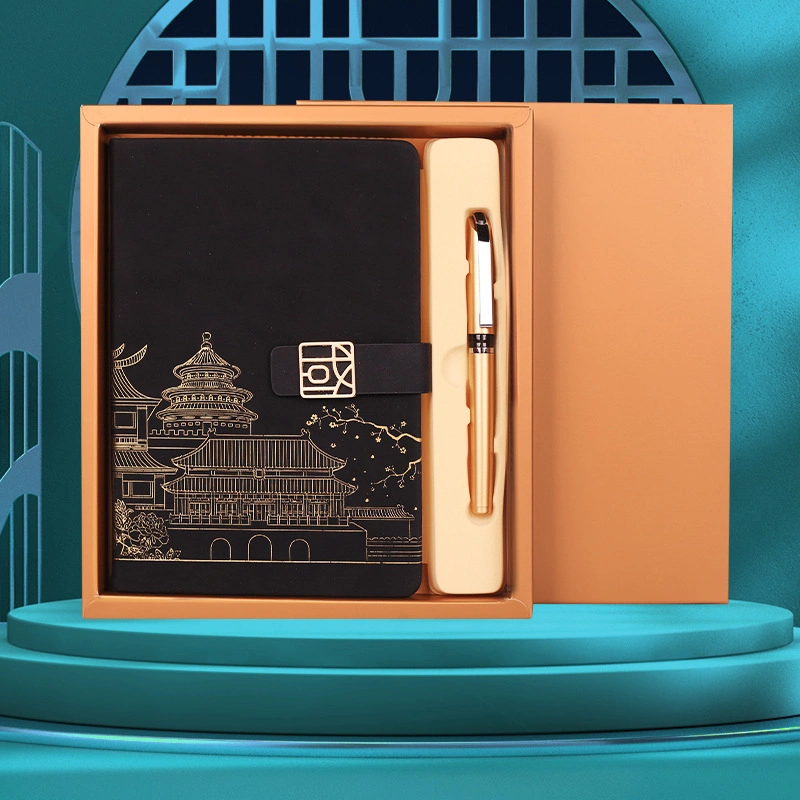 Made in China personalizado Mayoreo chino rojo portátil con Caja de artículos de escritorio para regalo de mano