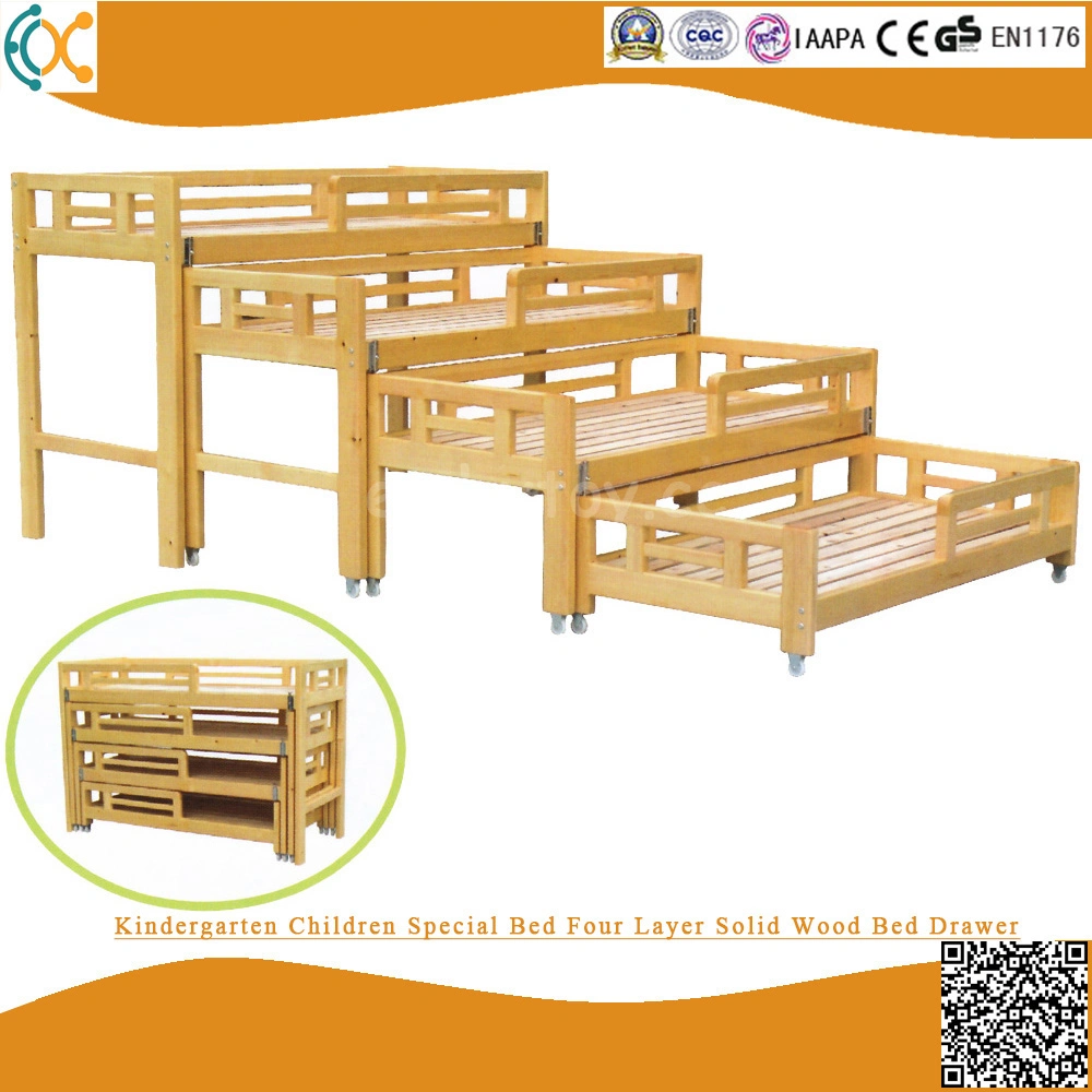 Garderie maternelle bois lit pour enfants Les enfants de l'école maternelle les meubles
