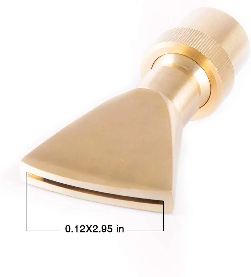 Factory Price Brass Fan Fountain Nozzle Wholesale/Supplier Indoor Outdoor Garden Fountain Nozzle