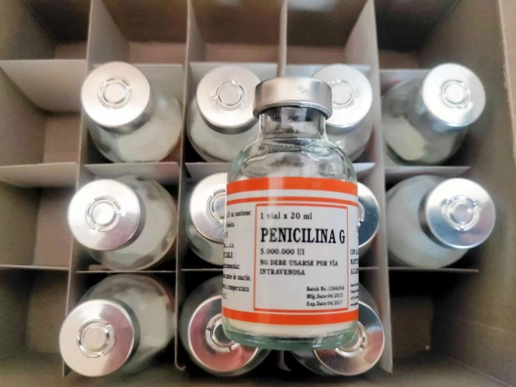 مضاد حيوي Penicillin G بوتاسيوم حقن مسحوق للطب البيطري