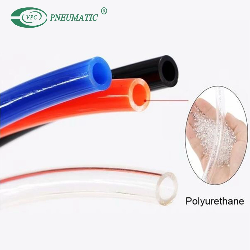 PU0805 Poliéster tamaño métrico del tubo flexible de neumático