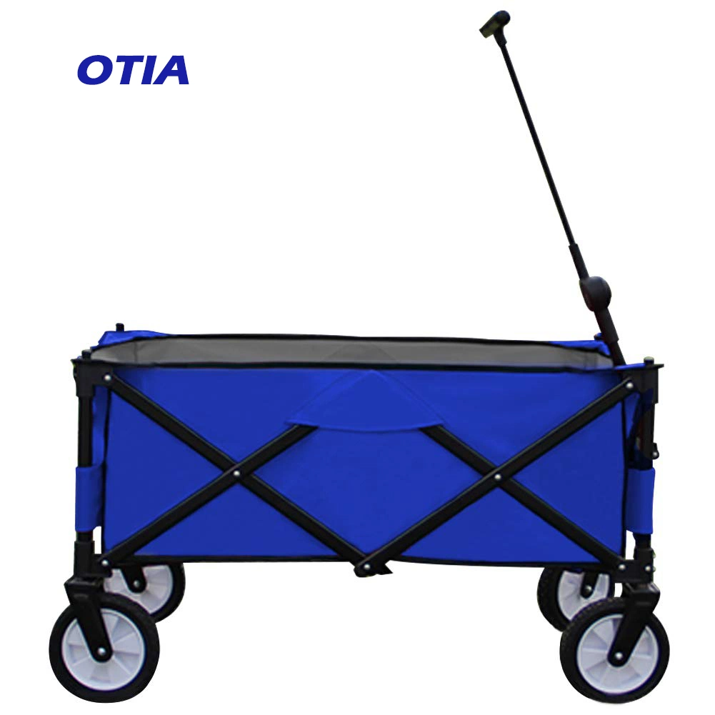 Faltbar 90L große Kapazität Schubkarre Ultraleicht Tragbarer Trolley Camping Outdoor