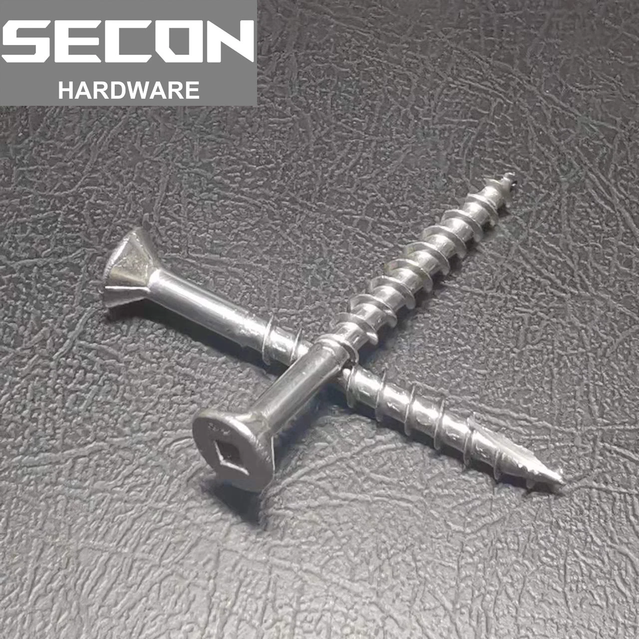 Made in China Stainless Steel Countersunk Square Drive Deck Screw/Wood Screw/Self Tapping Screw Grade A2-70 A4-70