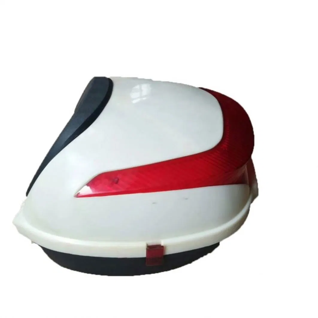for Top Delivery Case Scooter Bag Rear Hard Luggage Box/Scooter Food E Cargo Box/ Large Capacity 43L Motorcycle Tail Box