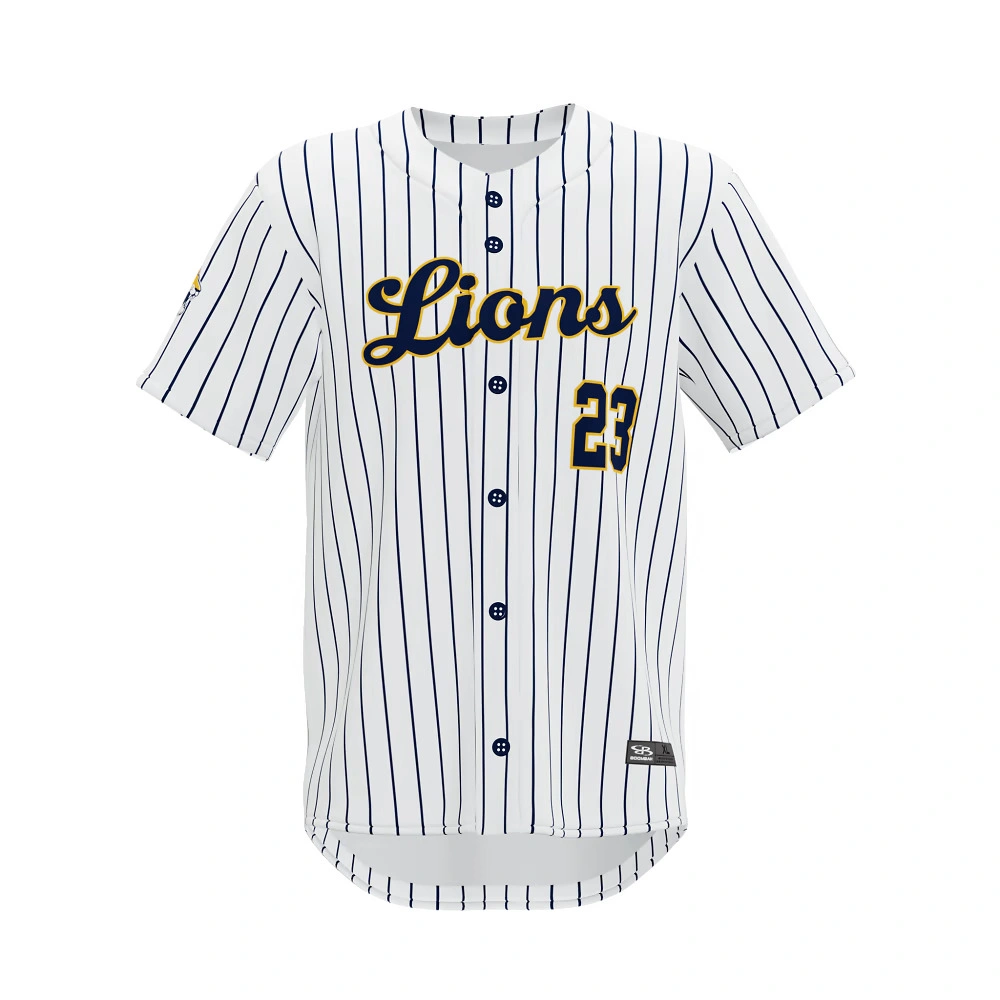 Customized New High Quality China Stripes Bull Baseball Shirts Quick Dry Men Jersey