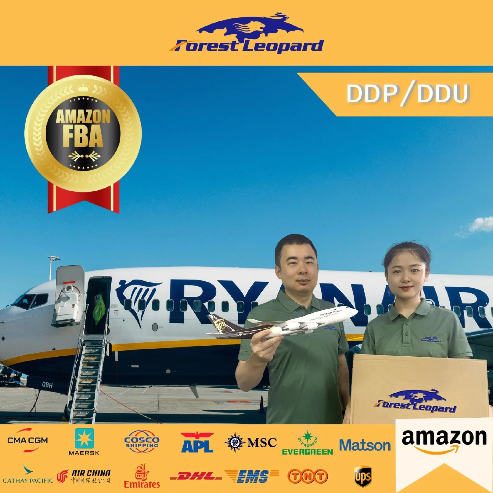 Guangzhou Dongguan Warehouse Express Air Cargo Shipping DHL FedEx UPS TNT nach USA/Kanada/Großbritannien/Deutschland/Frankreich/Spanien